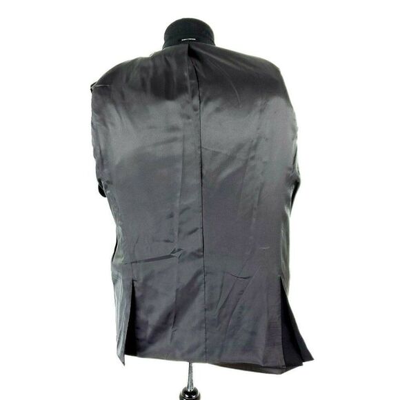 Pronto Uomo Wool 2 Button Blazer 46R Charcoal Gray Suit Jacket - Picture 10 of 10